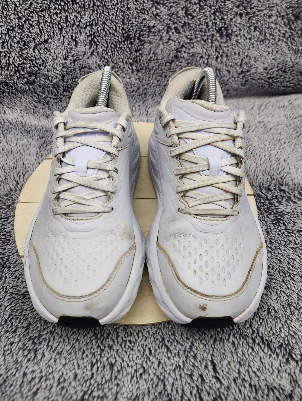 Hoka One One Bondi SR White Shoes Women's Size 9 D Wide - Picture 2 of 8